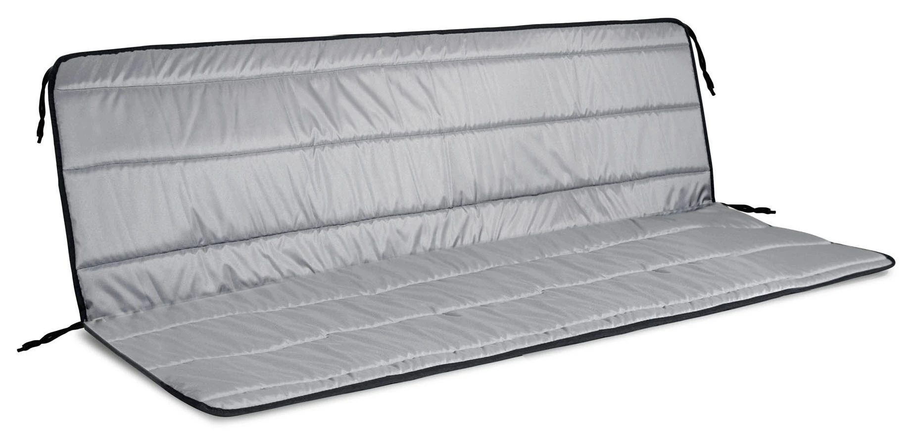 Aio Factory Putplasčio sodo pagalvėlių komplektas, 150x50x50 cm, tamsiai pilkas aprašymas - Prekės nuotrauka