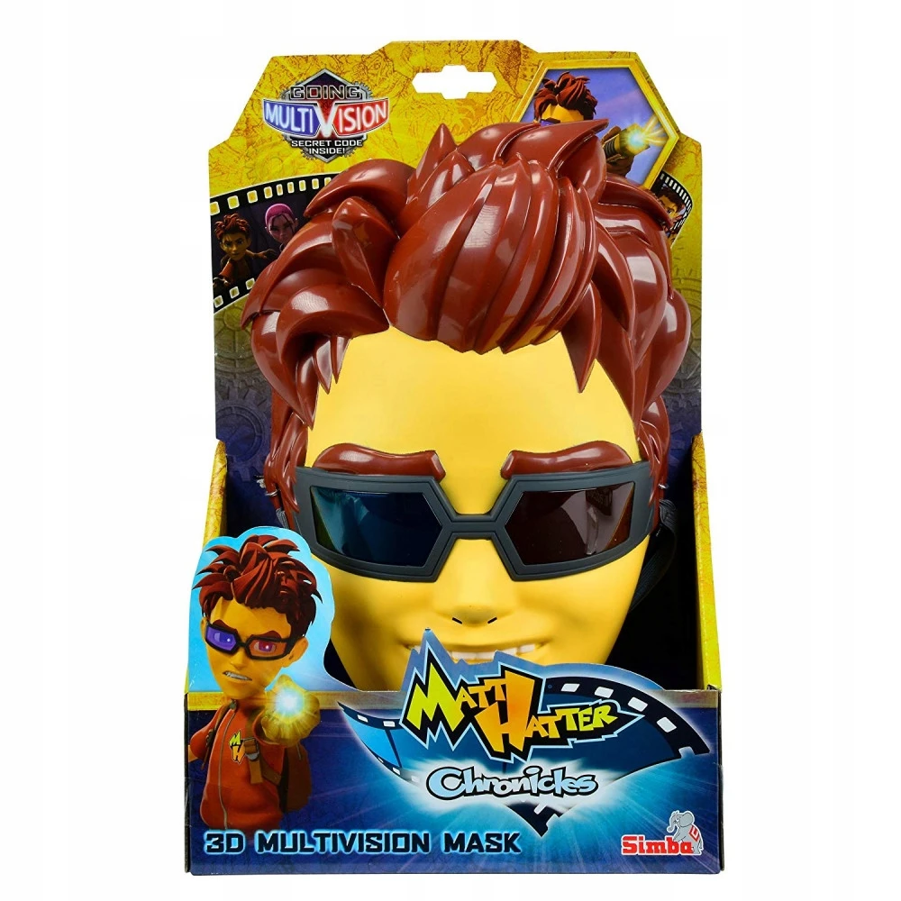Simba Matt Hatter Chronicles 3D daugiamatė kaukė aprašymas - Prekės nuotrauka