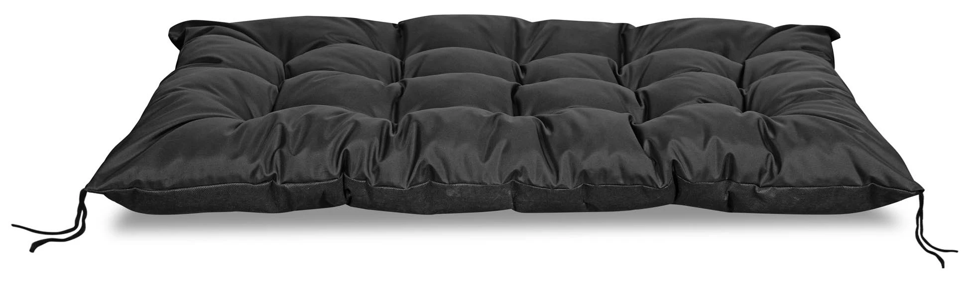 Aio Factory Sodo pagalvėlė 120x80 cm palečių suoliukui, vandeniui atspari, juoda aprašymas - Prekės nuotrauka