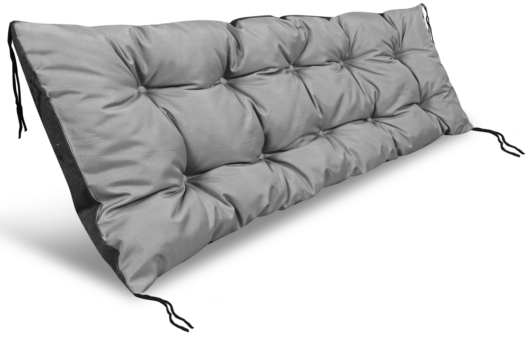 Aio Factory Sodo pagalvėlė 150x50 cm sūpynių suoliukui, padėklui, vandeniui atspari, pilka aprašymas - Prekės nuotrauka