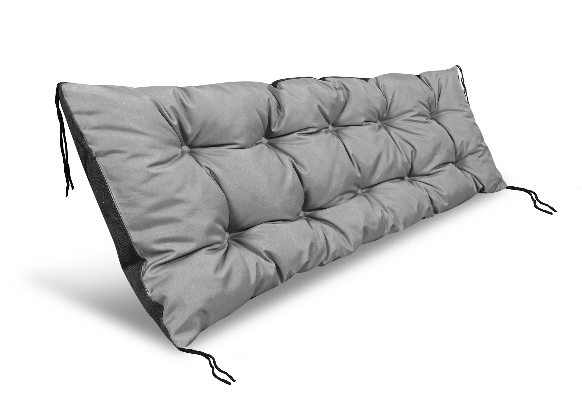 Aio Factory Sodo pagalvėlė 180x50 cm gultui, sūpynėms, suoliukui, vandeniui atspari, pilka aprašymas - Prekės nuotrauka