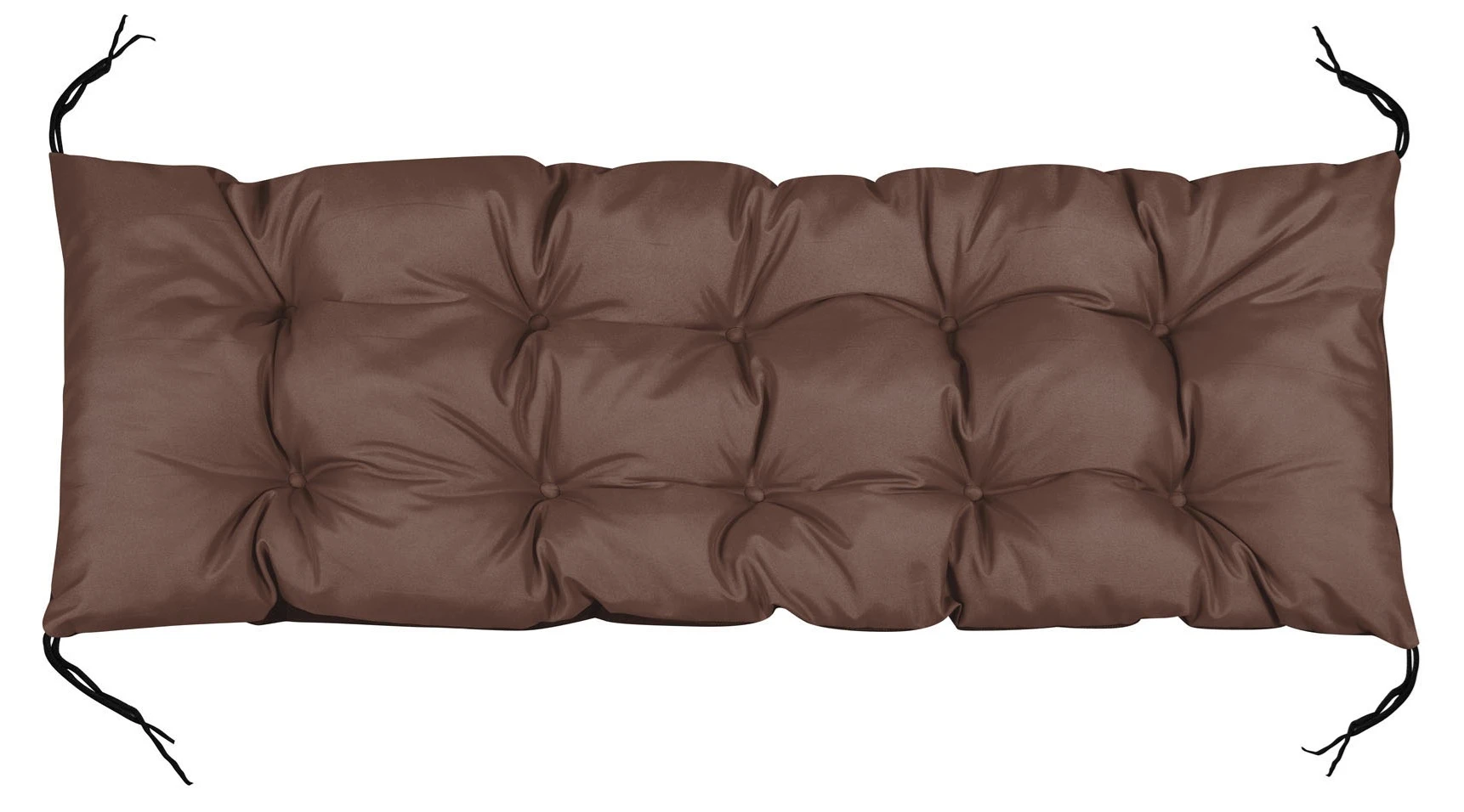 Aio Factory Sodo pagalvėlių komplektas 120/80 cm + 120/40 cm suoliukams, atsparus vandeniui, rudas aprašymas - Prekės nuotrauka