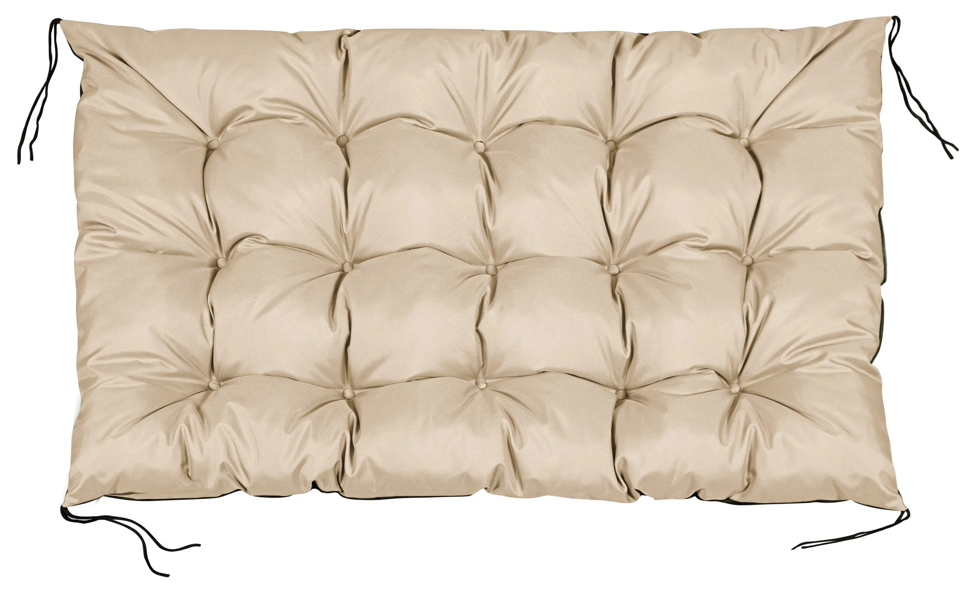 Aio Factory Sodo pagalvėlių komplektas 120/80 cm + 120/40 cm suoliukams, padėklams, vandeniui atsparus, smėlio spalvos aprašymas - Prekės nuotrauka