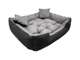 Aio Factory Šuns guolis ECCO kennel 55x45 cm, vandeniui atsparus, pilkas aprašymas - Prekės nuotrauka