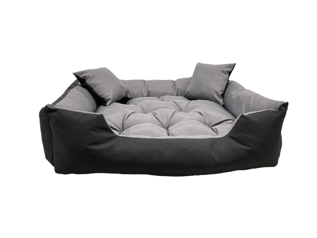 Aio Factory Šuns guolis ECCO kennel 75x65 cm, vandeniui atsparus, pilkas aprašymas - Prekės nuotrauka