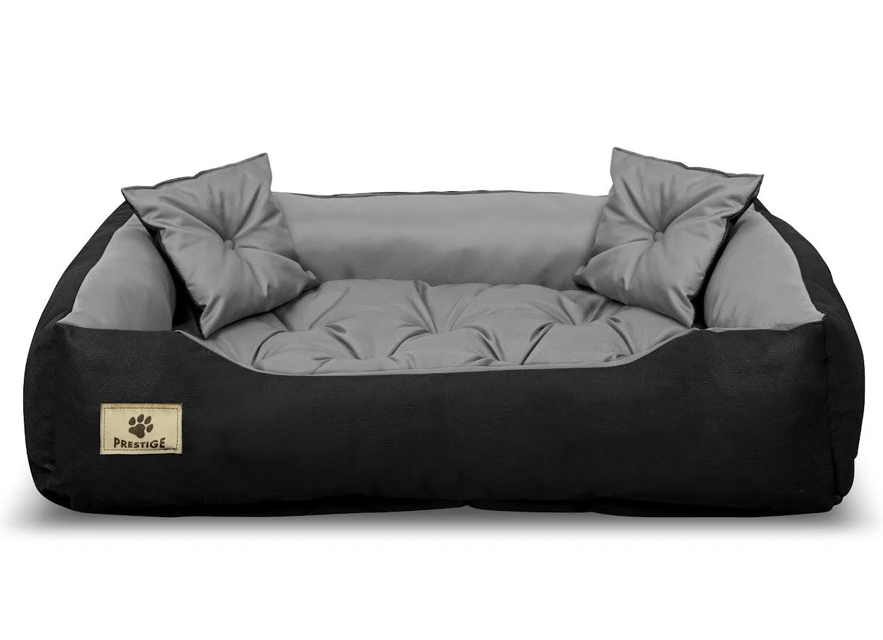 Aio Factory Šuns guolis PRESTIGE 75x65 cm, vandeniui atsparus, pilkas aprašymas - Prekės nuotrauka
