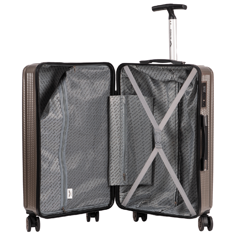 Didelė Lagaminas Wings Pc African Eagle 28'' Rožinė
