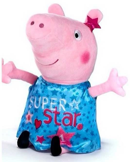 Disney Peppa Pig pliušinis talismanas, mišinys, 30 cm