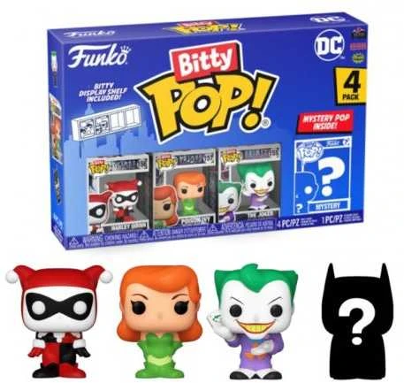 Funko Blister 4 figures Bitty POP DC Comics Harley Quinn