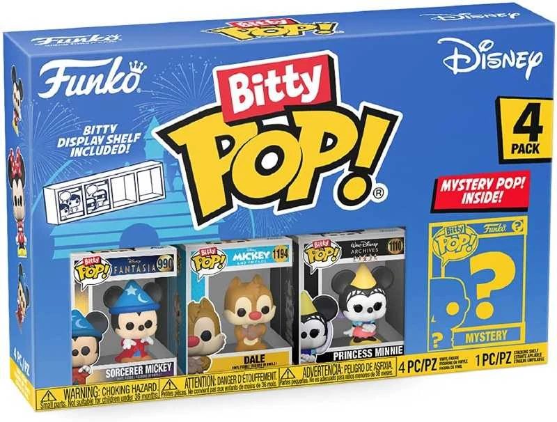 Funko! – Bitty POP 4 vnt. Disney burtininko Mikio figūrėlių (71321)