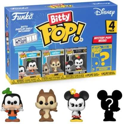 FUNKO Bitty POP! Figūrėlių rinkinys: Disney, ~3 cm (4 vnt.)