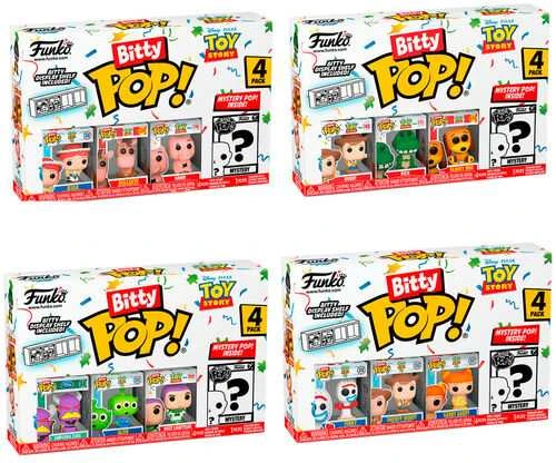 Funko Blister 4 figures Bitty POP Disney Toy Story Jessie