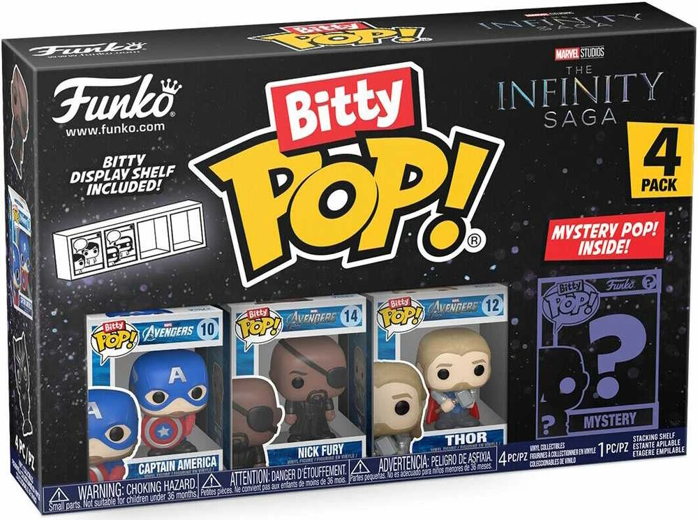 Figūrėlės Funko POP Marvel 4 vnt. rinkinys