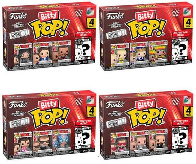Funko Bitty POP! WWE Dusty Rhodes 2 cm 4 vnt. pakuotė