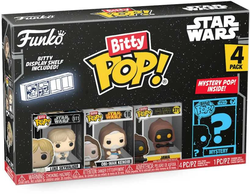 FUNKO Bitty POP! Figūrėlių rinkinys: Sar Wars, ~3 cm (4 vnt.)