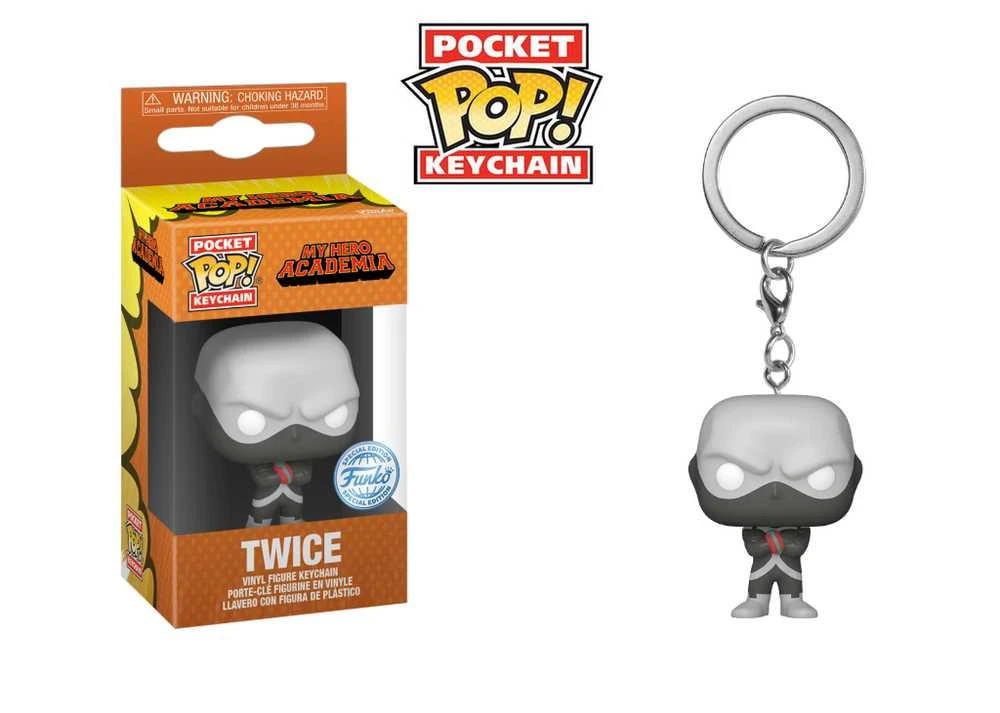 FUNKO POP! Raktų pakabutis: My Hero Academia - Twice