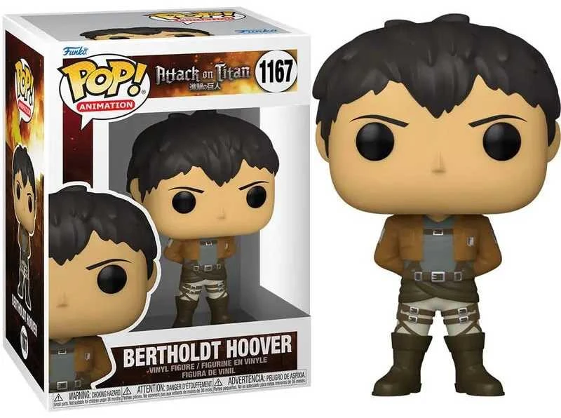 Figūrėlė Funko Pop funko pop! ataka prieš titaną bertholdtą hooverį 1167