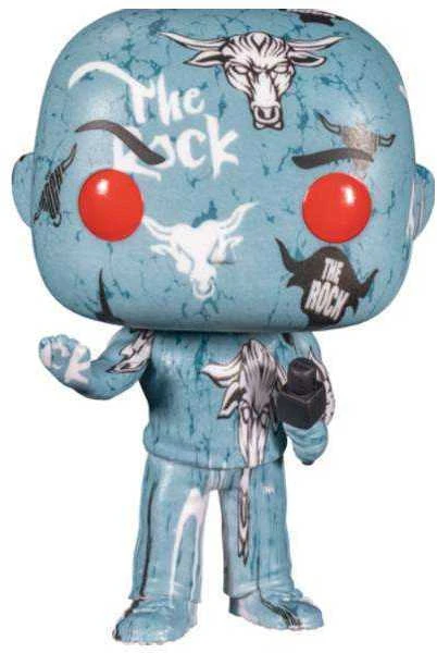 Funko POP! Art Series WWE The Rock 44 SE dėklas