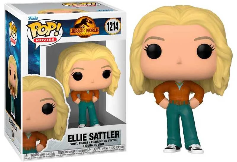 FUNKO POP! Vinilinė figūrėlė: Juros periodo pasaulis - Ellie Sattler