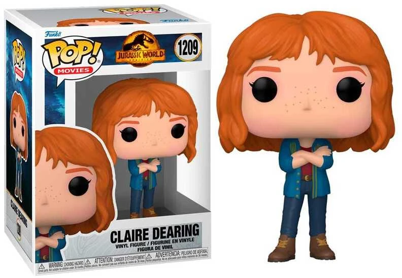FUNKO POP! Vinilinė figūrėlė: Juros periodo pasaulis 3: Claire Dearin