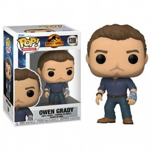 FUNKO POP! Vinilinė figūrėlė: Juros periodo pasaulis - Owen Grady