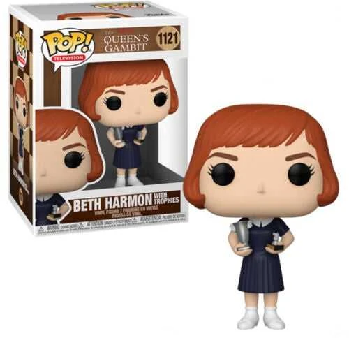Funko POP! Television: Queens Gambit - Beth with Trophies Vinyl Figure