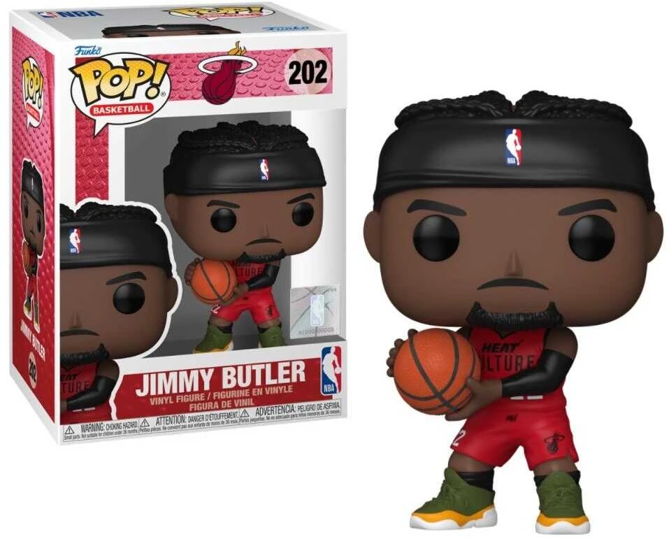 FUNKO POP! Vinilinė figūrėlė: NBA: Heat - Jimmy Butler, 9 cm