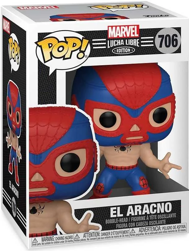 Funko POP Marvel: Luchadores- Spider-Man