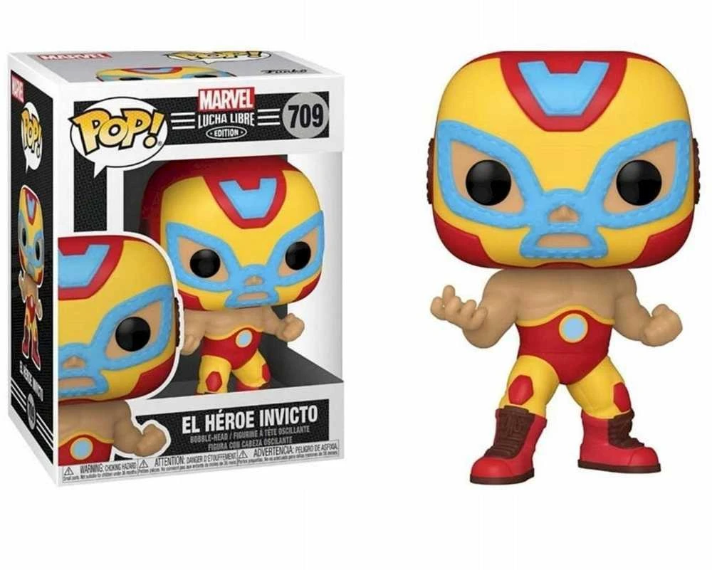 Funko Pop figūrėlės Funko POP Marvel: Fighters - The Undefeated Hero (Iron Man)