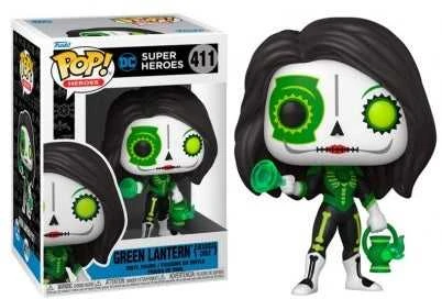Funko POP! Herojai: DC Super Heroes – Žalias Lantern Jessica Cruz (Dia De Los Muertos) vinilo figūrėlė