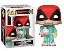 FUNKO POP! Vinilinė figūrėlė: Marvel - Deadpool (Sleepover costume), 9 cm