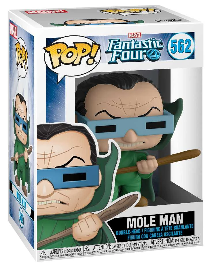 Funko Uk Import POP Marvel: Fantastic Four - Mole Man 562 /44990