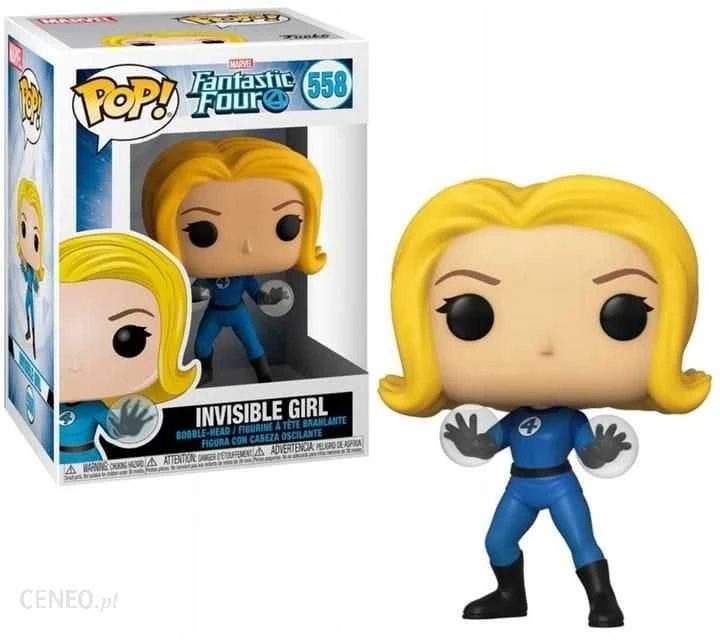 Funko POP Marvel: Fantastiškas ketvertas – Nematoma mergina