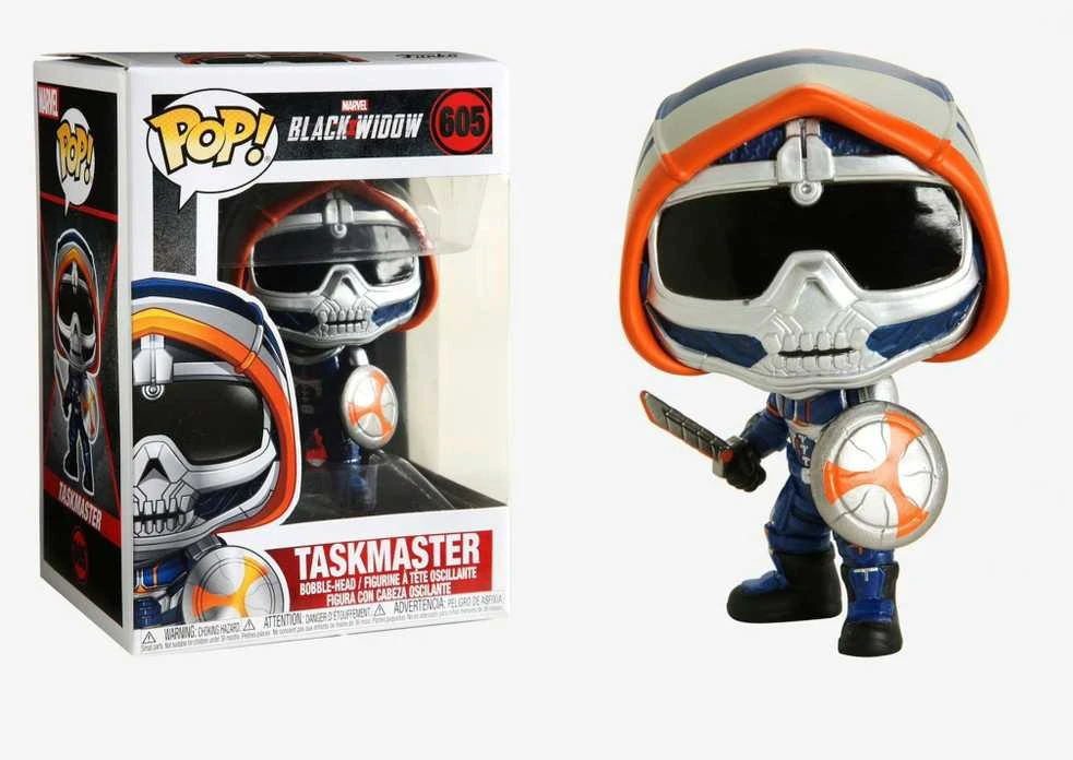 FUNKO POP! Vinilinė figūrėlė: Marvel: Black Widow - Taskmaster with Shield