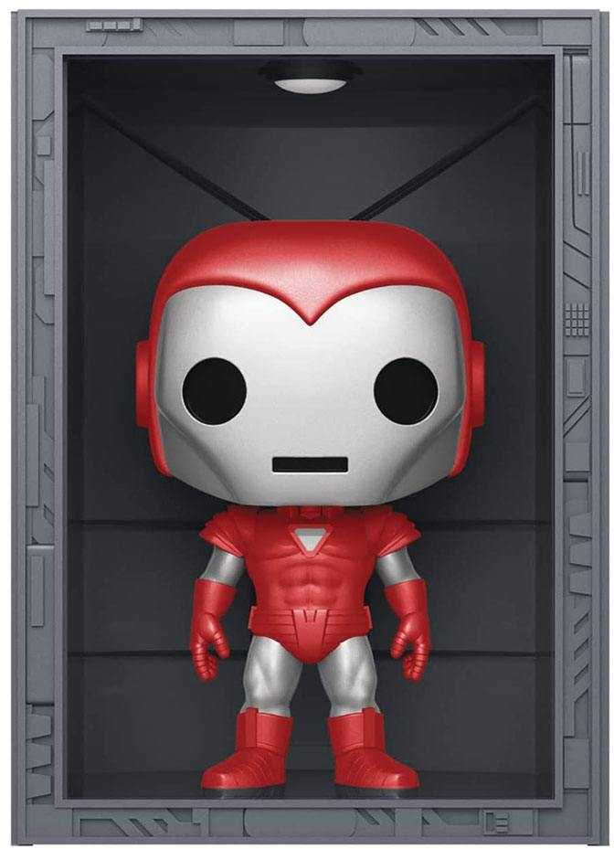 FUNKO POP! Vinilinė figūrėlė: Marvel DeLuxe - Iron Man, 9 cm aprašymas - Prekės nuotrauka