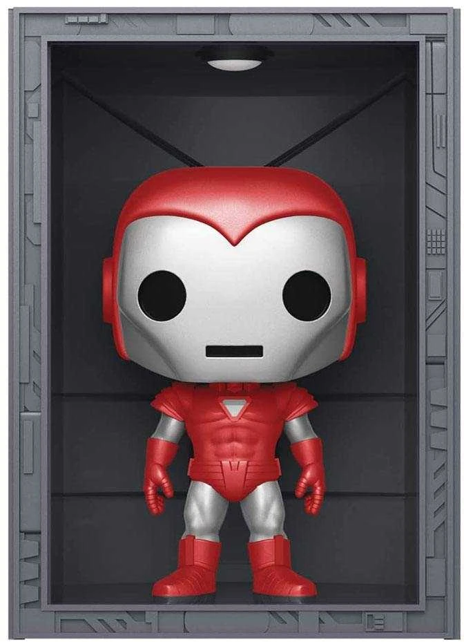 FUNKO POP! Vinilinė figūrėlė: Marvel DeLuxe - Iron Man, 9 cm aprašymas - Prekės nuotrauka