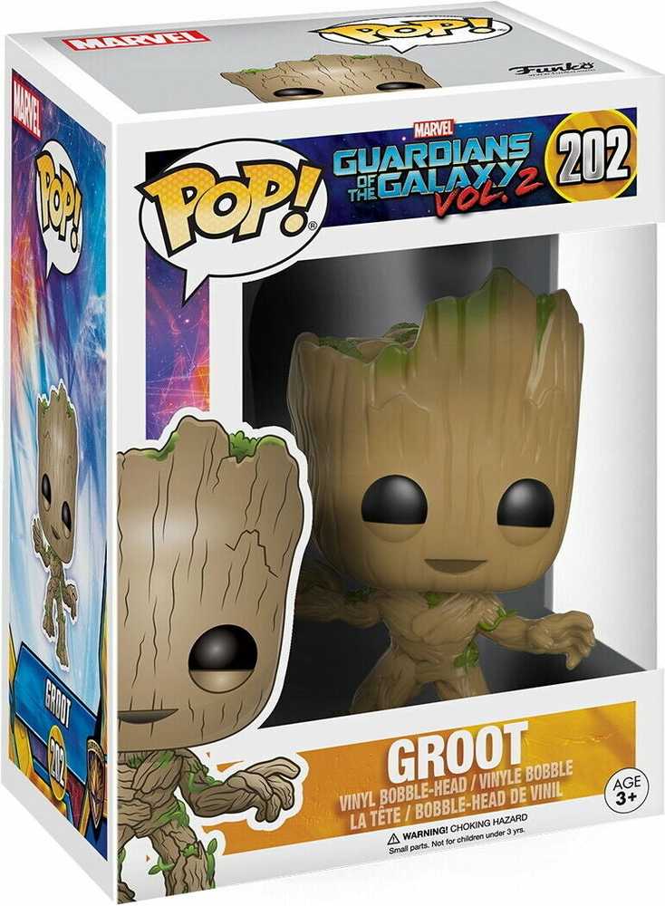 FUNKO POP! Vinilinė figūrėlė: Marvel Guardians of the Galaxy - Groot, 9 cm aprašymas - Prekės nuotrauka