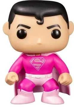Funko POP! Heroes: DC Breast Cancer Awareness - Superman (Rožinė) Vinyl Figure