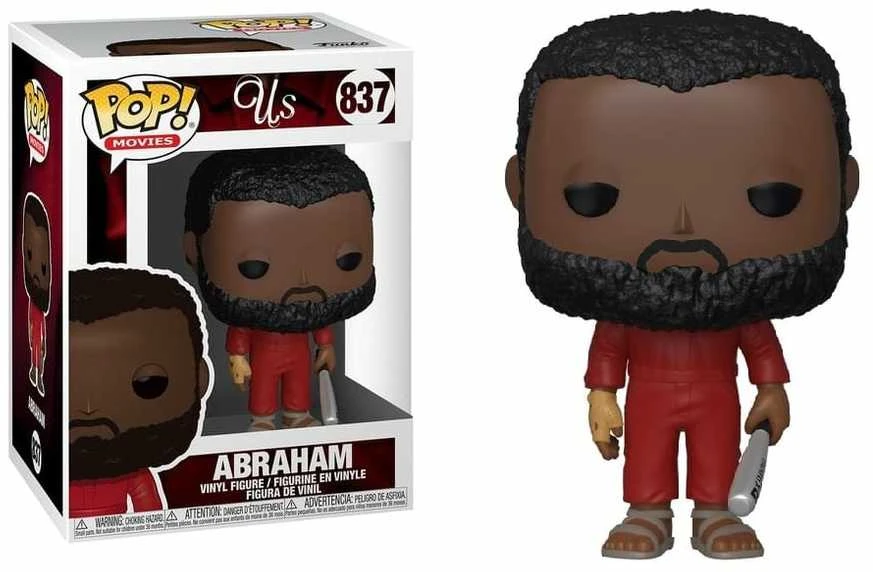 Uk Import Funko Pop! Movies: Us - Abraham w/Bat 837 (44313)