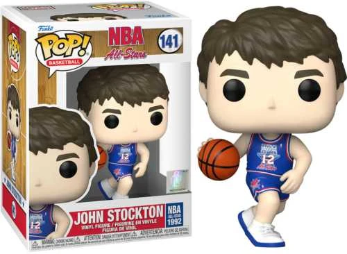 Funko POP! NBA: Legends - John Stockton, Mėlyna All Star Uni 1992