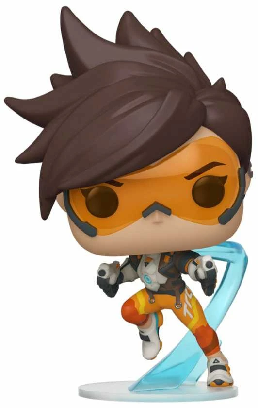 FUNKO POP! Vinilinė figūrėlė: Overwatch - Tracer, 9 cm aprašymas - Prekės nuotrauka