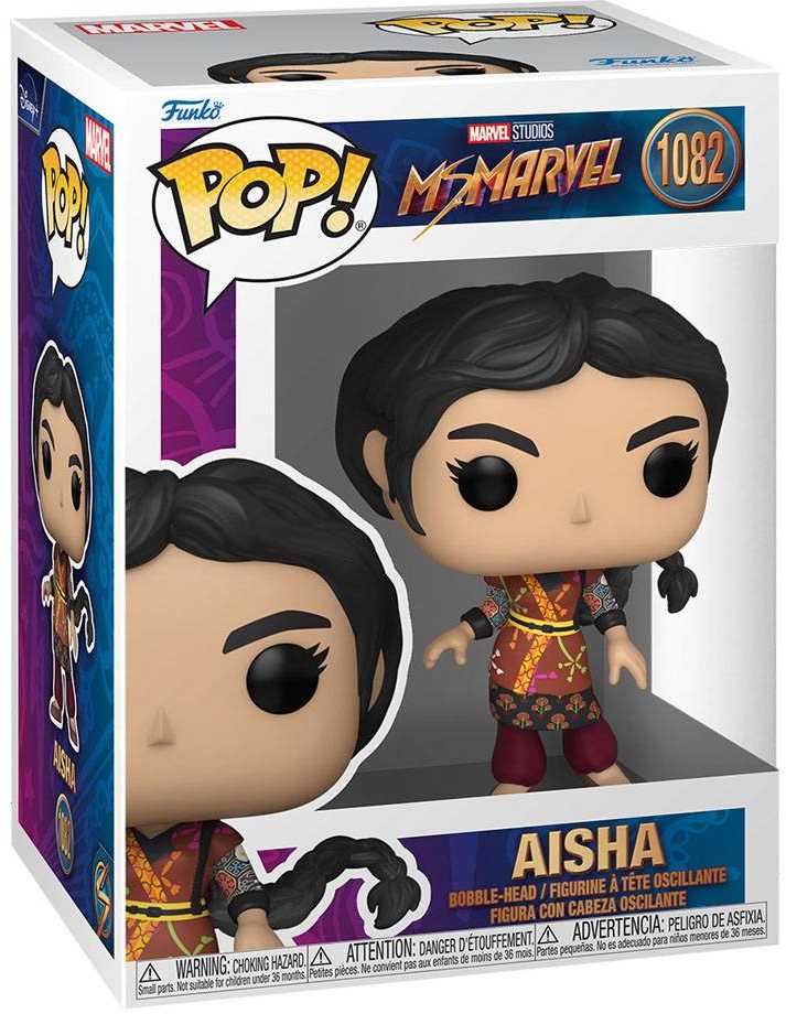 FUNKO POP! Vinilinė figūrėlė: Ms Marvel - Aisha, 9 cm aprašymas - Prekės nuotrauka
