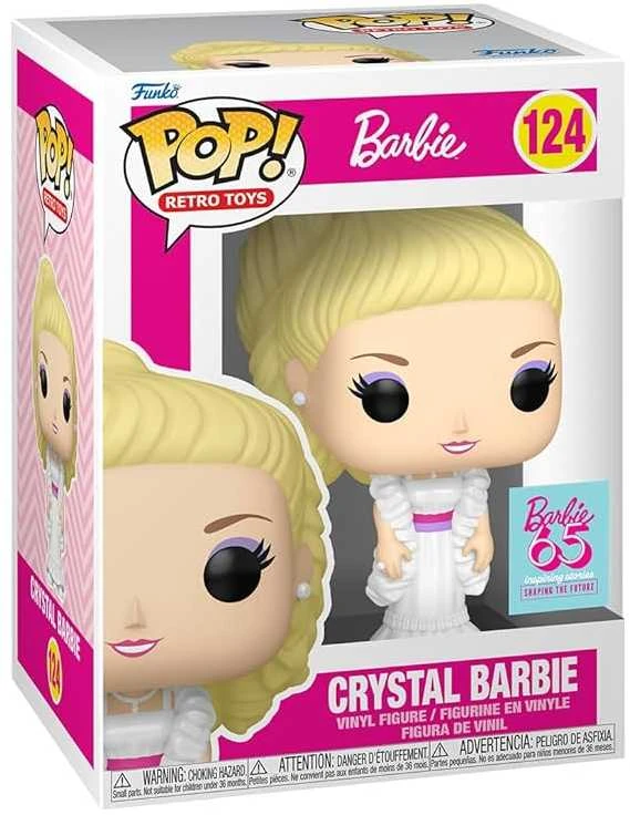 FUNKO POP! Vinilinė figūrėlė: Barbie - Crystal Barbie, 9 cm