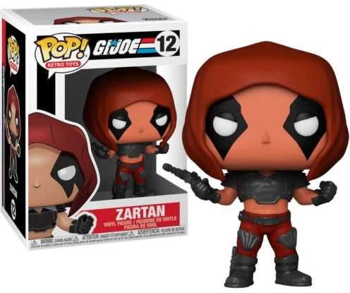 Funko POP! Retro žaislai GI Joe Zartan 12 Chase figūrėlė