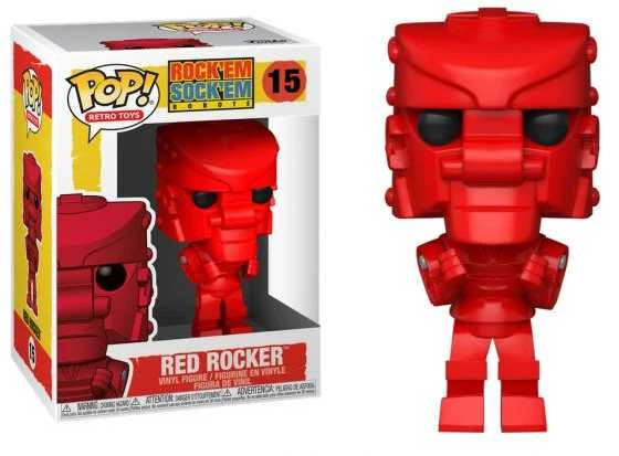 Uk Import Funko Pop! Retro Toys: Rock'Em Sock'Em Robots - Raudona Rocker 15 (51321)