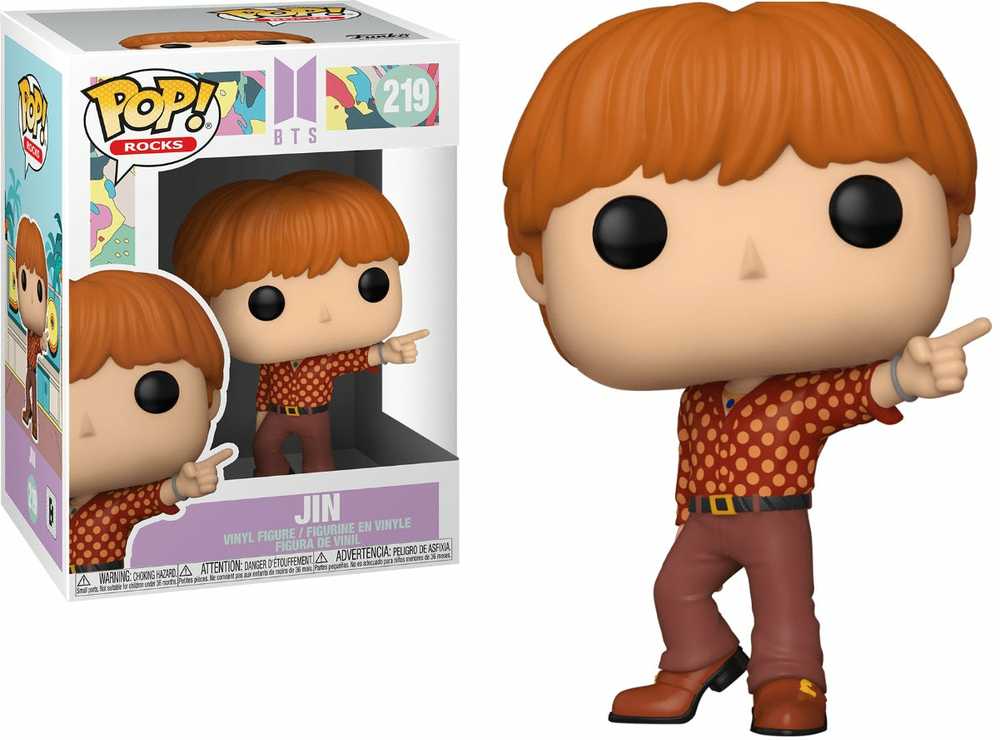 FUNKO POP! Vinilinė figūrėlė: BTS: Jin aprašymas - Prekės nuotrauka