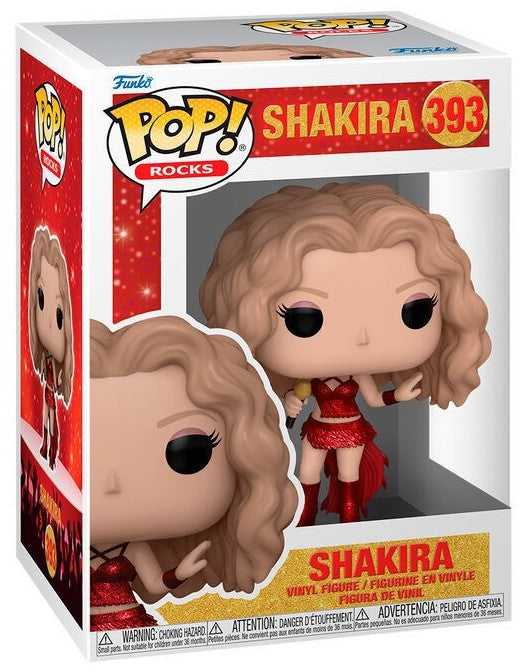 FUNKO POP! Vinilinė figūrėlė: Shakira, 9 cm aprašymas - Prekės nuotrauka