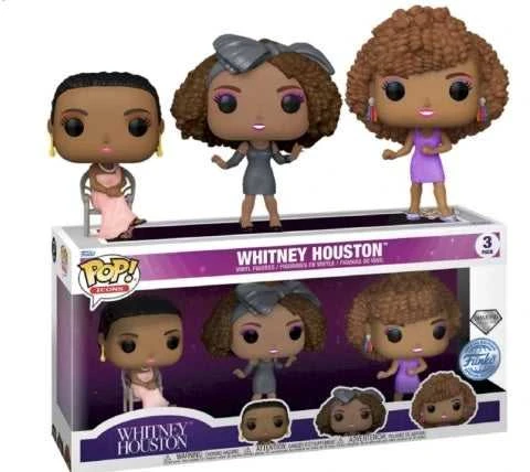 Funko POP! Rocks Whitney Houston 3 vnt. pakuotė