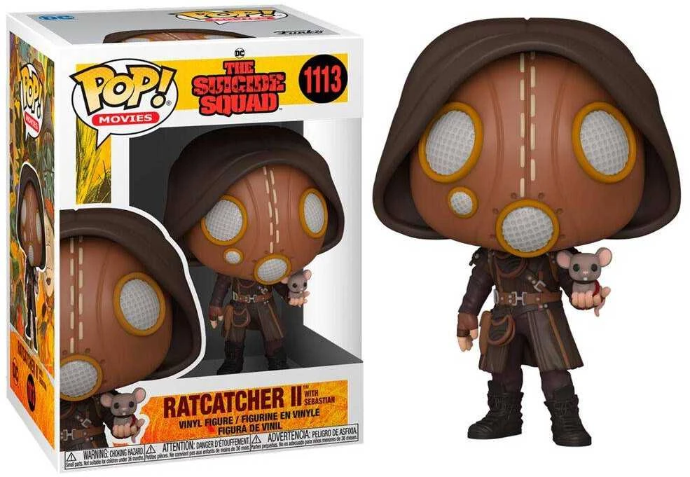 Funko POP! Movies: The Suicide Squad - Ratcatcher II with Sebastian Vinyl Figure