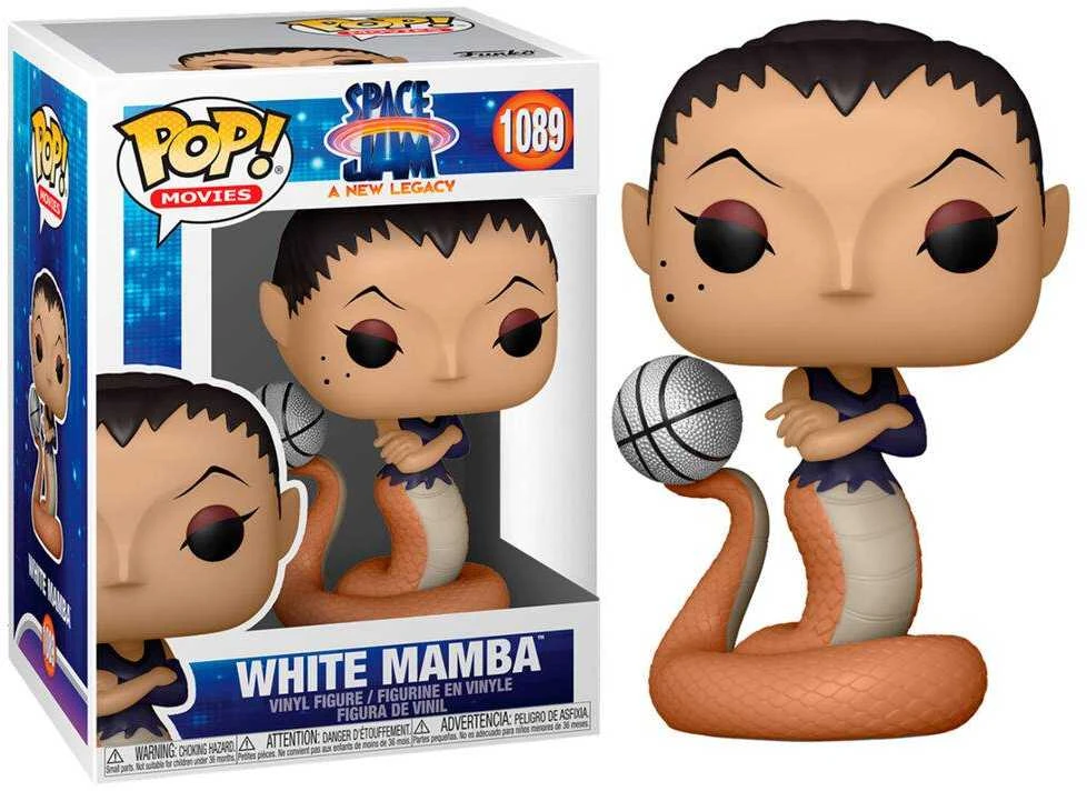 Funko POP! filmų Baltas Mamba Space Jam 2 figūrėlė 1089